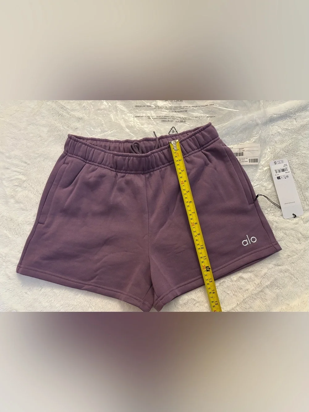 Alo Accolade Shorts Plum Kiss size medium NWT